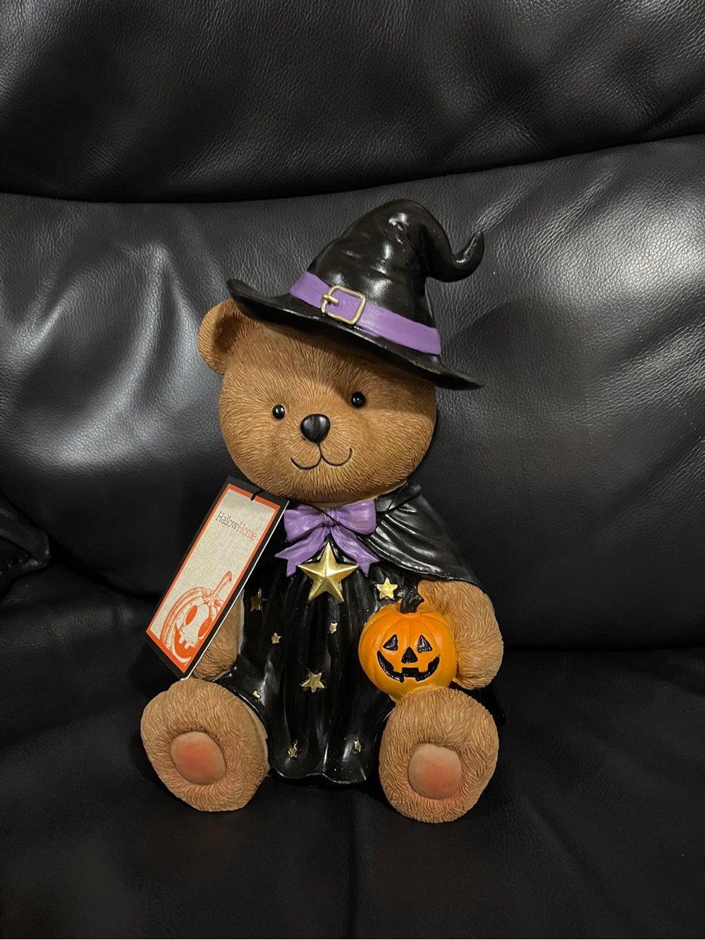 Wizard Bear Halloween Decor - Halloween Wizard Teddy Bear Decor